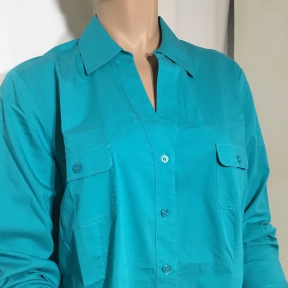 Chico’s blouse A37 🌺 - Picture 6 of 8